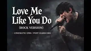 Love Me Like You Do (Rock Version) - Cinematic Emo / Post-Hardcore Cover