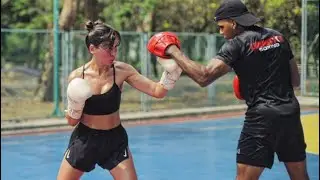12 Round Boxing HL VS Mary from Ukraine 🇺🇦 - Bangkok Thailand