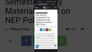 SOL 1st Semester Study Materials/Books | SOL DU NEP Policy | Pdf Download