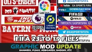 FIFA 19, Adboards, Logo, Banners, Flag &... (2022,2023)