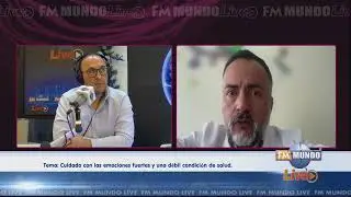 #HolaMundo I Cuidado con las emociones fuertes y una d&eacute;bil condici&oacute;n de salud.