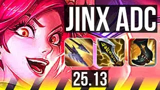 JINX & Lulu vs LUCIAN & Milio (ADC) | KR Diamond | 25.13