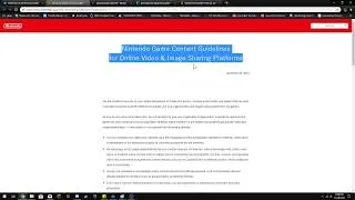 Nintendo's Stance on Copyright and their policies for use