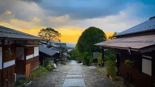 A Trip to Japan | Hiking the Nakasendo Trail & Staying in a Beautiful Log Cabin