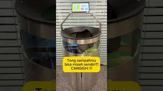 The Smart Bin. #tongsampah #ai #canggih #automobile #smartbin #beritaterkini #faktaunik #trash