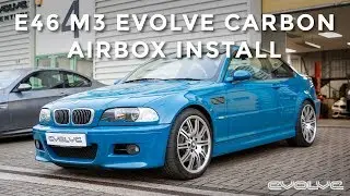 E46 M3 Evolve Carbon Fibre Airbox Install