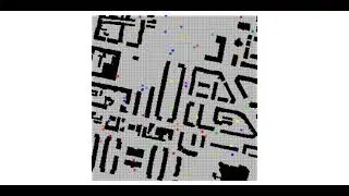 Anonymous MAPF on Berlin 256x256 for 50 agents