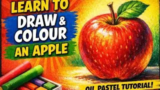 Easy Apple Drawing for Kids | Step by Step Tamil/ Siragu Art Academy 