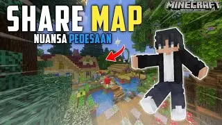 SHARE MAP PEDESAAN MINECRAFT! BANYAK BANGUNAN TEMA PEDESAAN!!