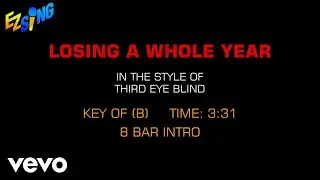 Third Eye Blind - Losing A Whole Year (Karaoke EZ Sing)