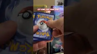 #pokemon #packopening from Hobby Lobby #fun #shopping #cool #chase #shorts #charizard #pikachu