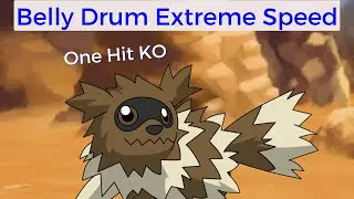 Belly Drum Zigzagoon One Hit KO The Entire Team