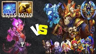 Rune Master | Skill 15 | Game-play | vs Legends | Castle Clash