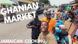 GHANIAN MARKET PLACE 🇬🇭 JAMAICAN COOKING 
