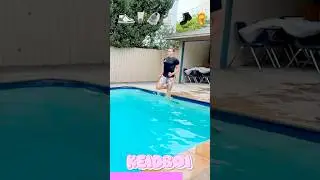 Can He Walk On Water?🤔🌊