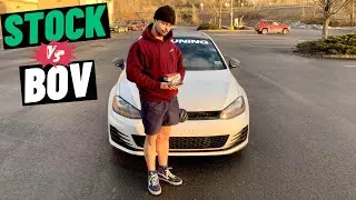 Should You Run A BOV or Stock Diverter Valve On Your MK7 ?