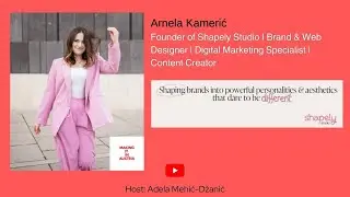 (101) MIIA - Arnela Kameric - Founder of Shapely Studio I Brand & Web Designer.