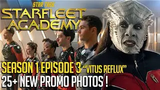 Starfleet Academy Ep 3 Promo Photos! - Tensions Rise Between Cadets