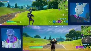 Guggimon Kymera Corny Complex BOSS BATTLE Split Screen Duos Fortnite Chp 2 S 7