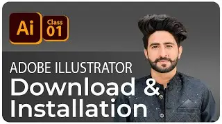 How to download and install Adobe Illustrator Urdu/Hindi - Class 1
