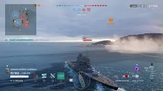 World of Warships Legends:PREUSSEN 232k damage