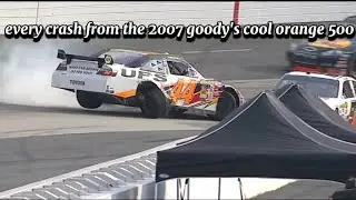 Every crash from the 2007 goody's cool orange 500