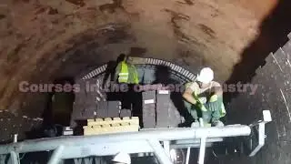 Short Video 5 about Correct Installation of Rotary Kiln Refractory Bricks at Cement Industry