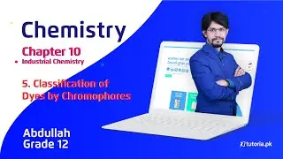 Chemistry Class 12 | Chapter 10 | Topic 5 | Classification of Dyes by Chromophores | tutoria.pk