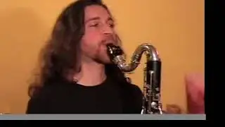 Throat harmonics on bass clarinet - Cornelius Boots tutorial #6, 2007 