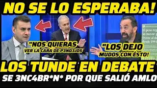 🔴NO SE LO ESPERABAN! LOS TUNDE EN DEBATE DE TV DE PAGA ARTURO &Aacute;VILA