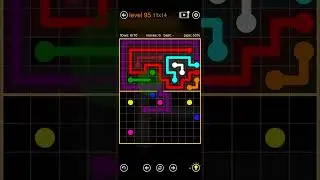 Flow Free - Rectangles - Hourglass Pack - Level 95 (11x14)
