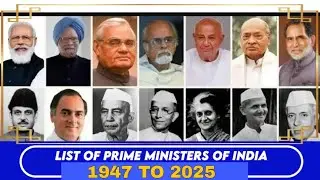 Prime Minister of India: The Complete List from 1947 to 2025 #primeminister #knowledge