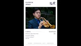 2024 IIMC 플래티넘상 Haotian Xu | Trumpet | 인천국제음악콩쿠르 | 전공부문
