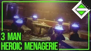 3 Man Heroic Menagerie - Triumph Completed | Destiny 2