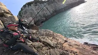 輕裝磯釣-東引勝利據點-班頭 臭肚 黑毛 烏魚 氣球🎈