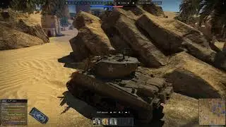 75mm Jumbo Sherman Vs Tiger H1 ( Clip )  War Thunder