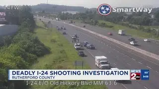 1 dead following shooting on I-24 in Rutherford County