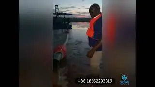 Welcome Big Boss from Nigeria To Order Keke Sand Pump Dredger Boat