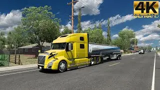 American Truck Simulator ➤ Camp Verde to Indio - JBX Graphics Gameplay 4K60FPS (PC UHD)