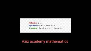 equivalence Relations ( definition & types) ...
