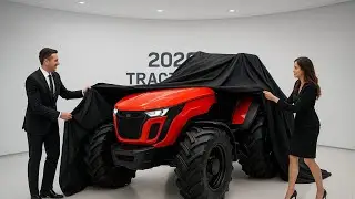 2026 Futuristic Tractor Unveiling | Next-Gen Farming Machine