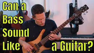 Make a Bass Sound Like a Guitar and a Bass - Bass Practice Diary - 1st June 2021