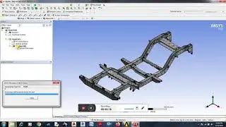 Modal analysis on chassis (part 17)