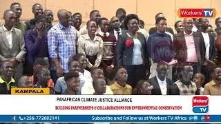 Pan African Climate Justice Alliance tips Makerere University students on Environmental Conservation