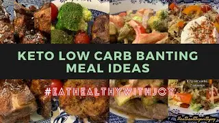 KETO LOW CARB BANTING MEAL IDEAS