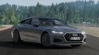 BeamNG.Drive Audi A7 C8 45 TFSI 2.0 245 HP Walkaround, 0-100 And Test Drive(НГ Видео Video 4 Part 1)