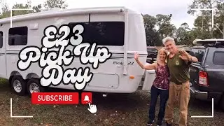 E23 Pick Up Day - New Trailer Orientation + Inspection at Retro Renos
