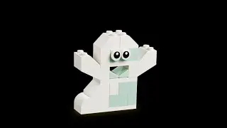 Ghost (how to build) | LEGO CLASSIC 10696