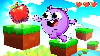 Eat Fruits! Yes Yes! 🍉 Minecraft Challenge | Kids Songs And Nursery Rhymes by Baby Zoo Story✨