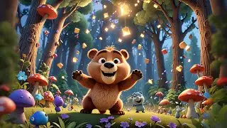 Three Bouncing Bears Count to Ten | Fun Counting Song for Kids | Bear Movement & Learning Rhyme